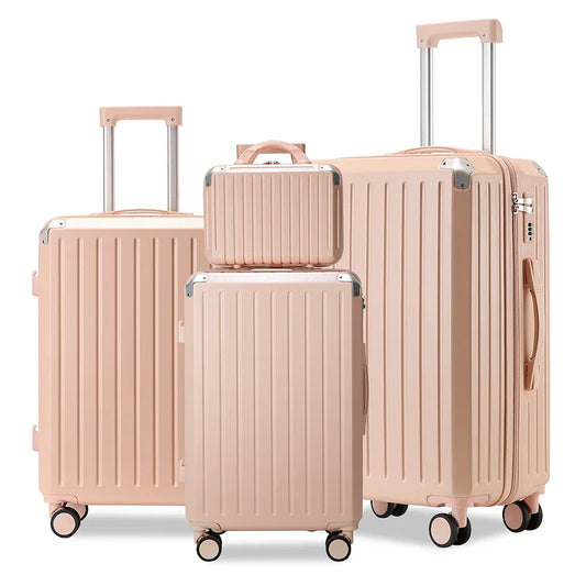 KTX-932499 Kids Travel Trolley Luggage Set – ABS Cabin Suitcase and Ride-On Travel Bag