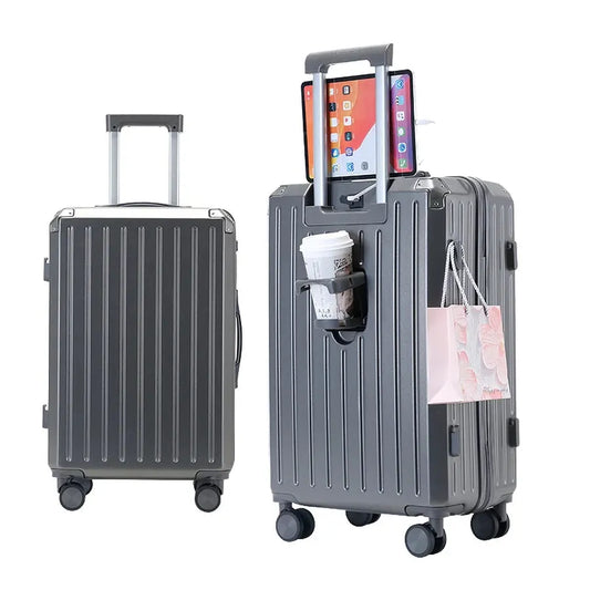 KTX-932499 Kids Travel Trolley Luggage Set – ABS Cabin Suitcase and Ride-On Travel Bag