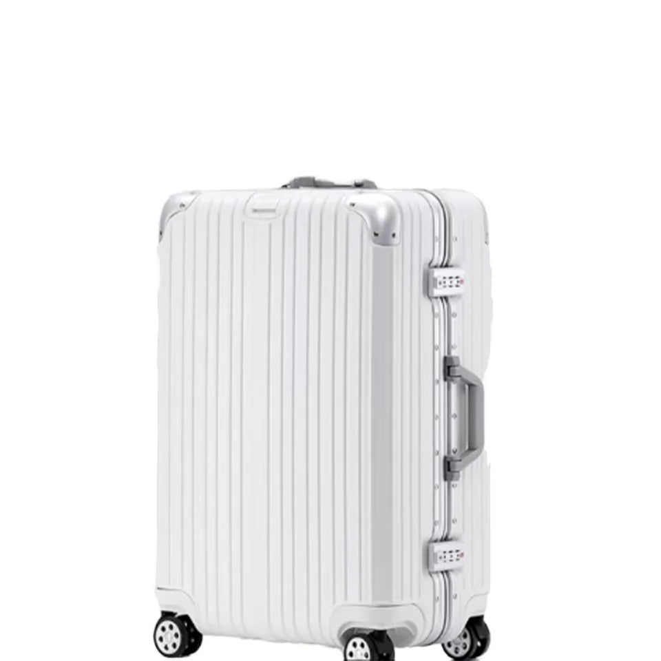KTX-324563 Durable Aluminium Frame Trolley Suitcase with Integrated Password Lock