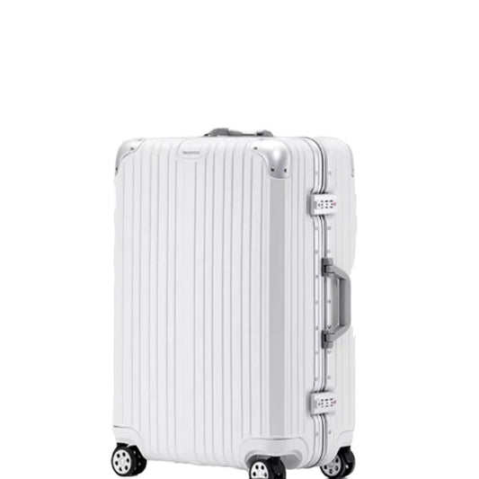 KTX-324563 Durable Aluminium Frame Trolley Suitcase with Integrated Password Lock