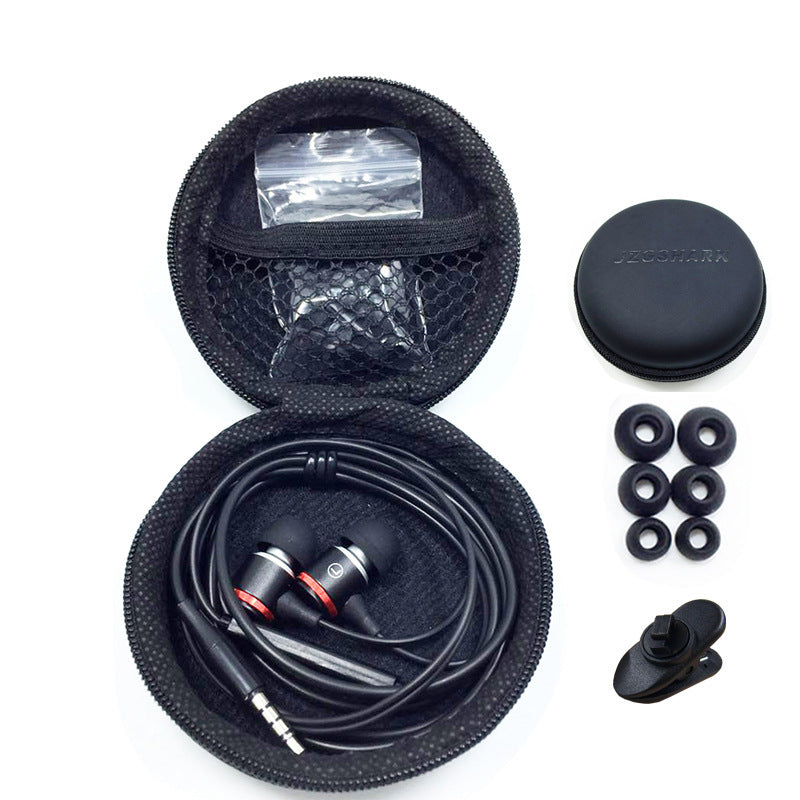 KTX-181779 Metal In-Ear Headset with Enhanced Bass and 10mm Drivers for Mobile Devices