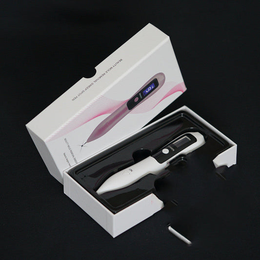 KTX-936979 LCD Skin Tag and Dark Spot Remover Pen with Multiple Speed Settings for Laser Mole and Wart Removal