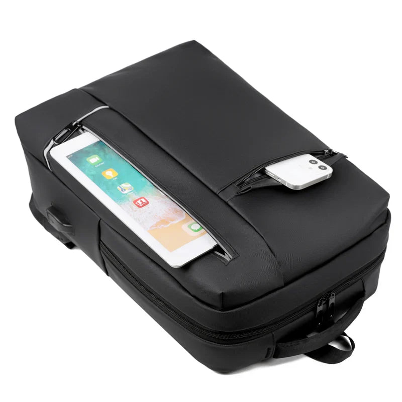 KTX-649619 Waterproof USB Charging Laptop Backpack for Outdoor Travel and Students