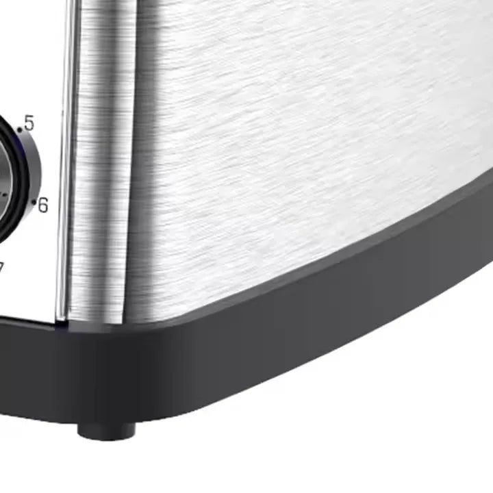 KTX-796179 Stainless Steel 1900W Automatic 4-Slice Toaster with Fast Heating Function