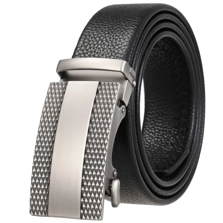 KTX-896595 Double-Sided First Layer Cowhide Automatic Buckle Belt - Model LY25-1056-5