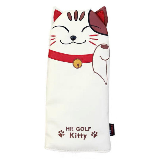 KTX-487059 Lucky Cat Golf Wood Club Head Cover - Stylish Protection for Your Clubs