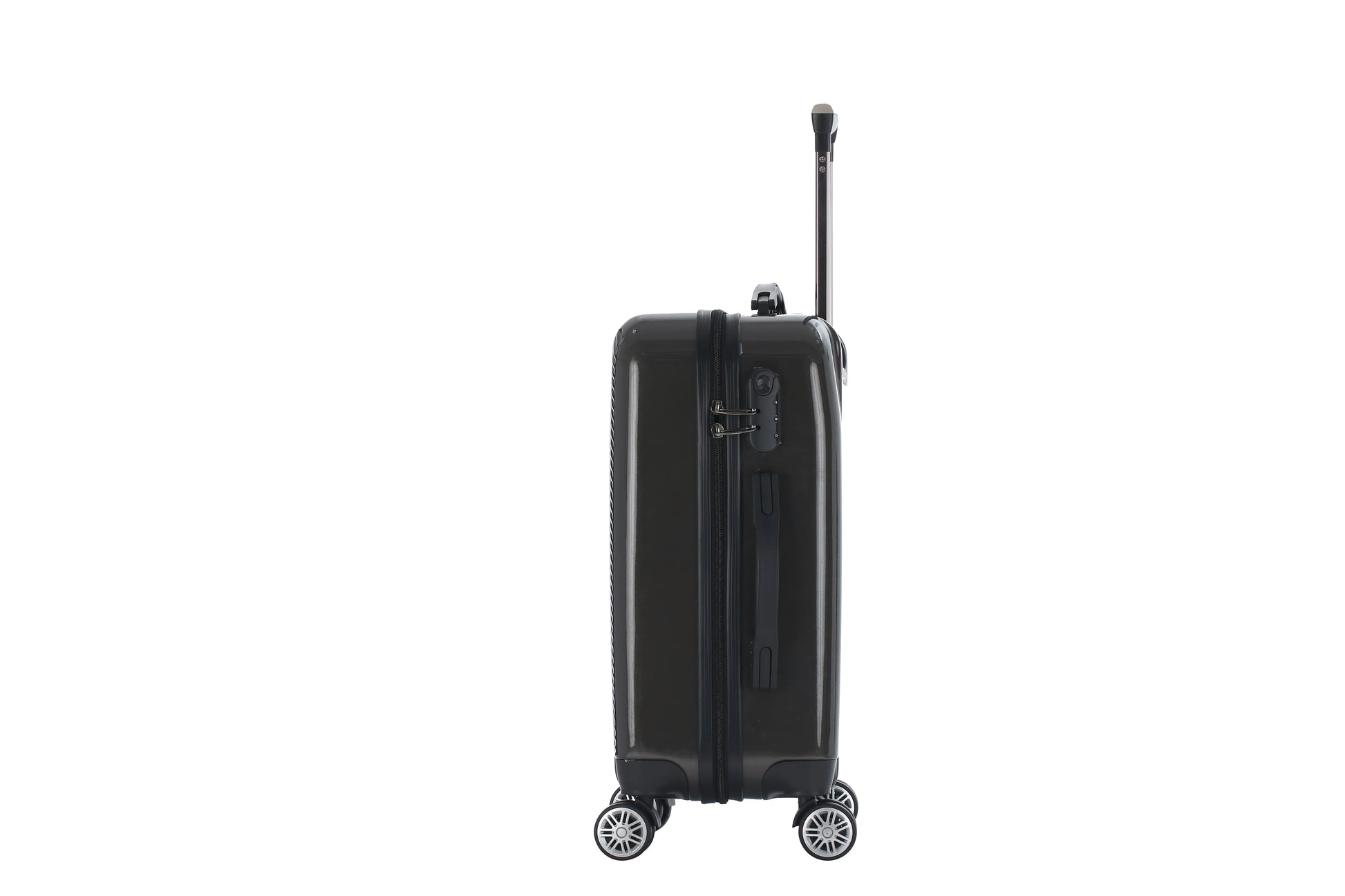 KTX-070163 Small Hard Case PC Luggage Set for Travel with Cosmetic Handbag - Model XHP147