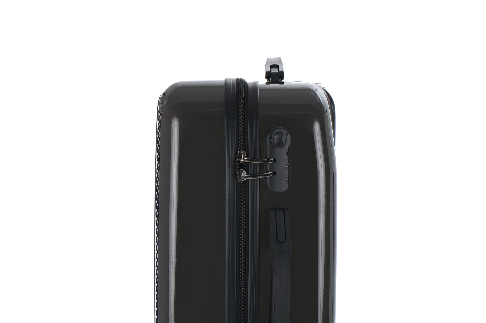 KTX-070163 Small Hard Case PC Luggage Set for Travel with Cosmetic Handbag - Model XHP147