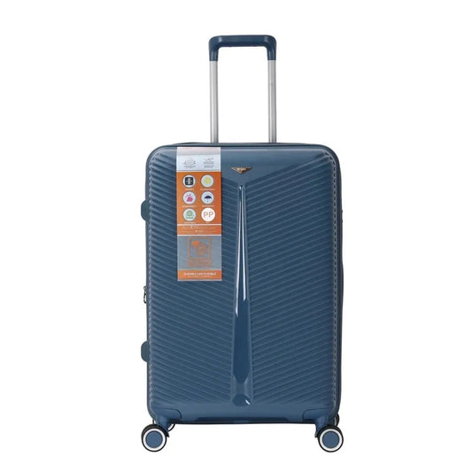 KTX-962963 Lightweight Scratch-Resistant Spinner Suitcase for Travel - Durable PP Material