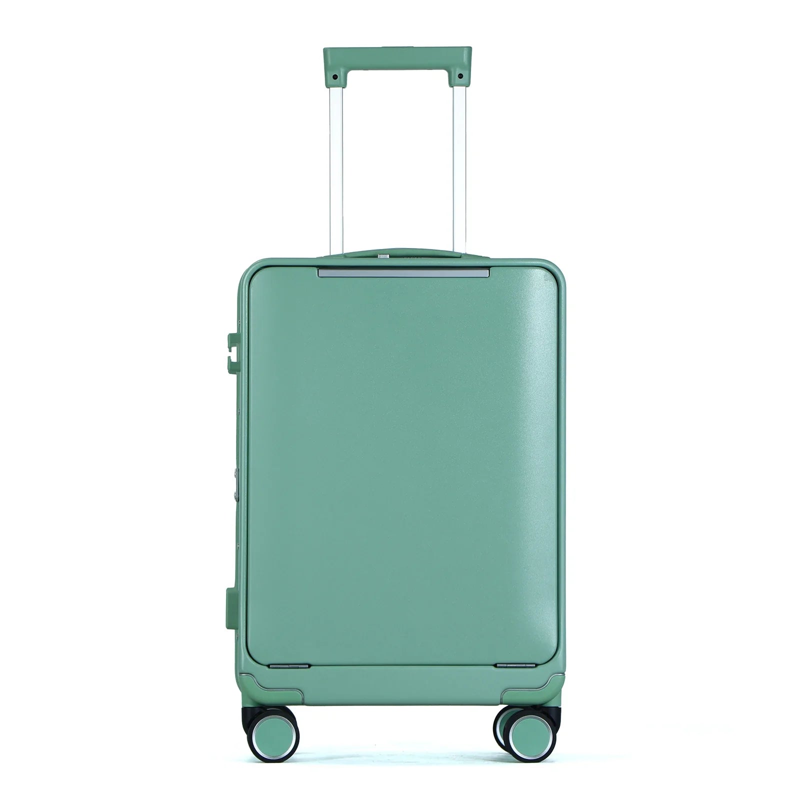 KTX-191187 Custom 4-Wheel Hard Shell Trolley Luggage with Aluminium Frame and Front Opening