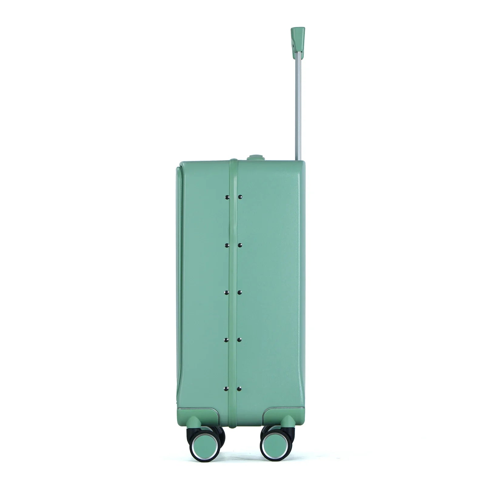 KTX-191187 Custom 4-Wheel Hard Shell Trolley Luggage with Aluminium Frame and Front Opening