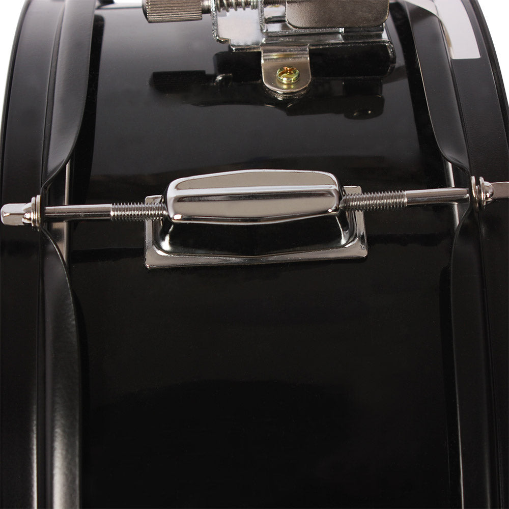 KTX-009107 14x5.5 Inch Professional Black Snare Drum for Musicians