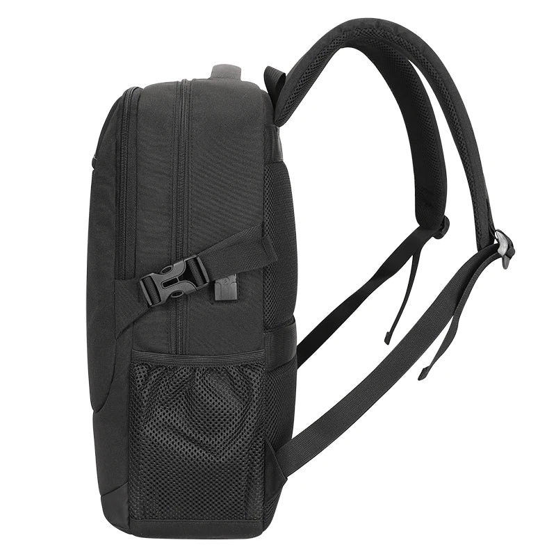 KTX-986515 Stylish Waterproof Polyester Laptop Backpack with USB Port for Men and Business Travel