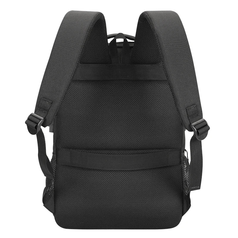 KTX-986515 Stylish Waterproof Polyester Laptop Backpack with USB Port for Men and Business Travel