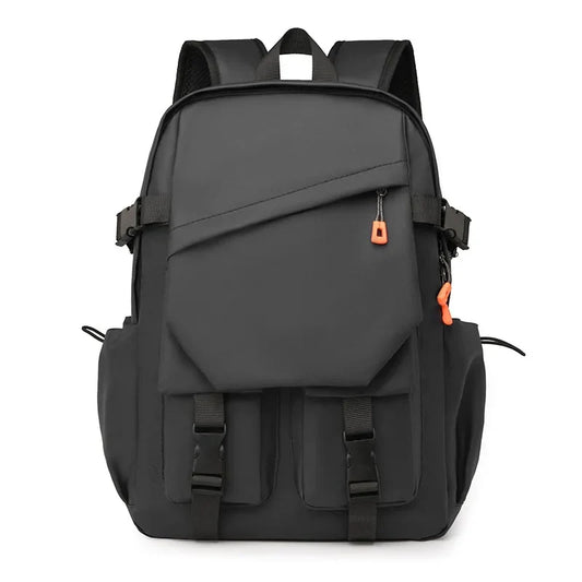 KTX-969555 Men's Casual Waterproof Backpack for 17-Inch Laptop - Large Capacity Oxford Zipper Design