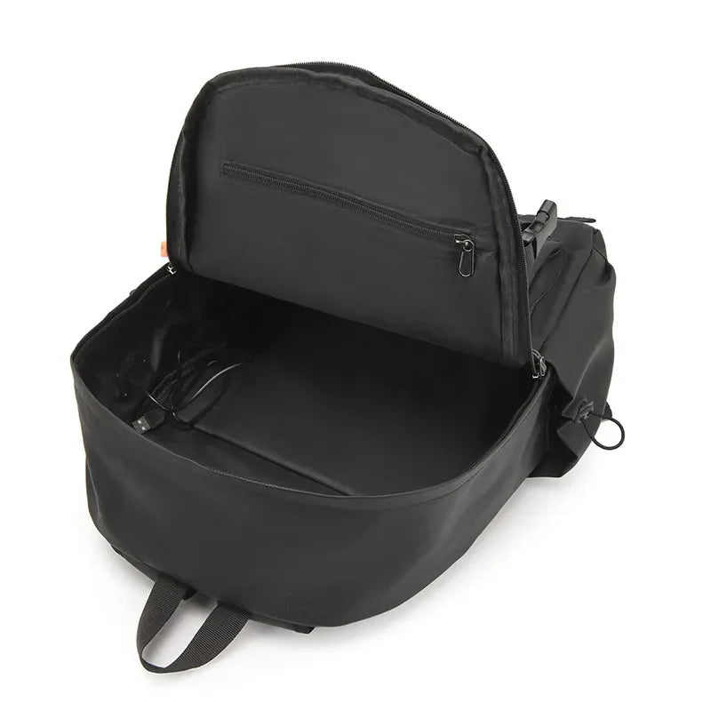 KTX-969555 Men's Casual Waterproof Backpack for 17-Inch Laptop - Large Capacity Oxford Zipper Design