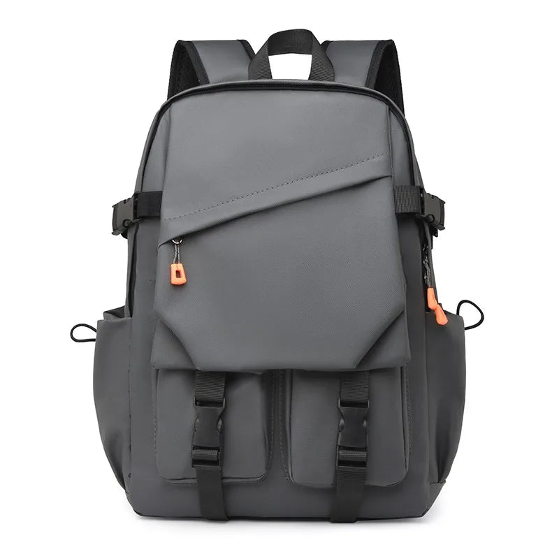 KTX-969555 Men's Casual Waterproof Backpack for 17-Inch Laptop - Large Capacity Oxford Zipper Design