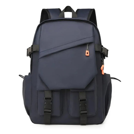 KTX-969555 Men's Casual Waterproof Backpack for 17-Inch Laptop - Large Capacity Oxford Zipper Design