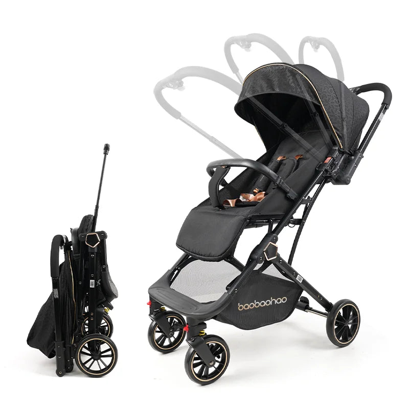 KTX-320915 Lightweight 2 in 1 Foldable Baby Stroller and Pushchair for Infants