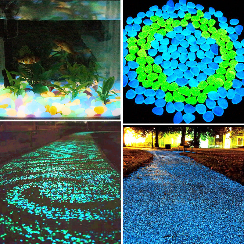 JMT-379978 Luminous Fluorite Pebbles for Night Fishing – Durable and Attractive Artificial Stones for Enhanced Bait Visibility