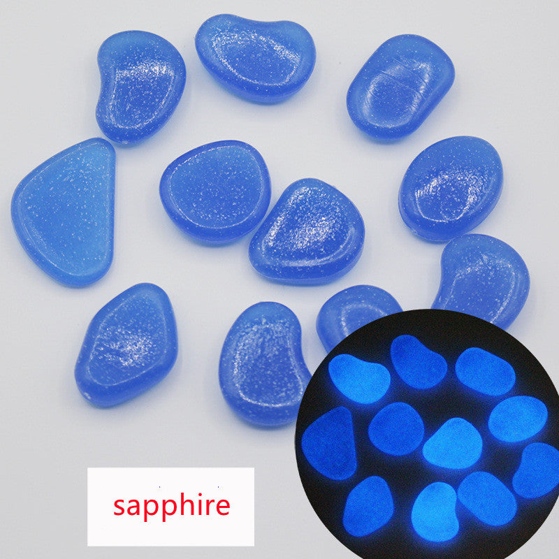 JMT-379978 Luminous Fluorite Pebbles for Night Fishing – Durable and Attractive Artificial Stones for Enhanced Bait Visibility