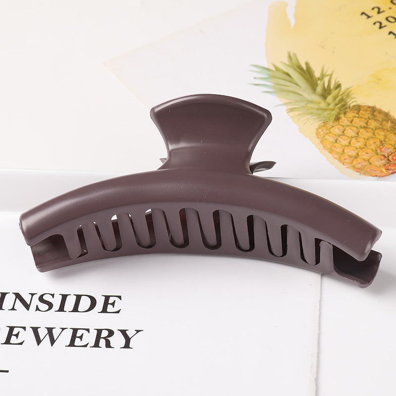KTX-141651 Colorful Large Claw Clip for Women - Durable Plastic Hair Clamps & Accessories