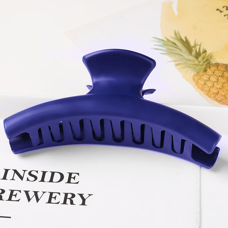 KTX-141651 Colorful Large Claw Clip for Women - Durable Plastic Hair Clamps & Accessories