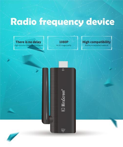 KTX-405203 Wireless HDMI Display Dongle with Full HD 1080P Mirroring and Cross-Platform Compatibility