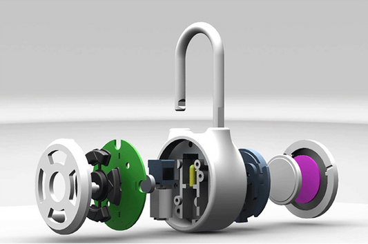 KTX-518995 Bluetooth Smart Padlock with Direction Button and Password Lock