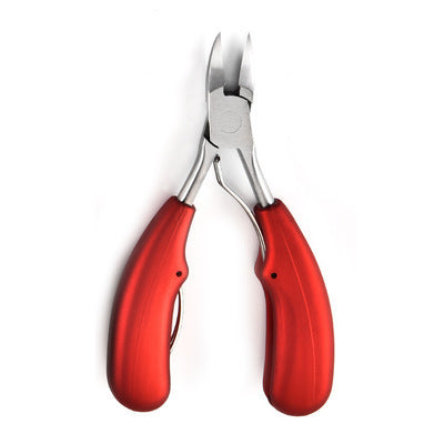 JMT-384714 Precision Stainless Steel Nail Clipper Set for All Skin Types - Available in Black, Red, and Blue