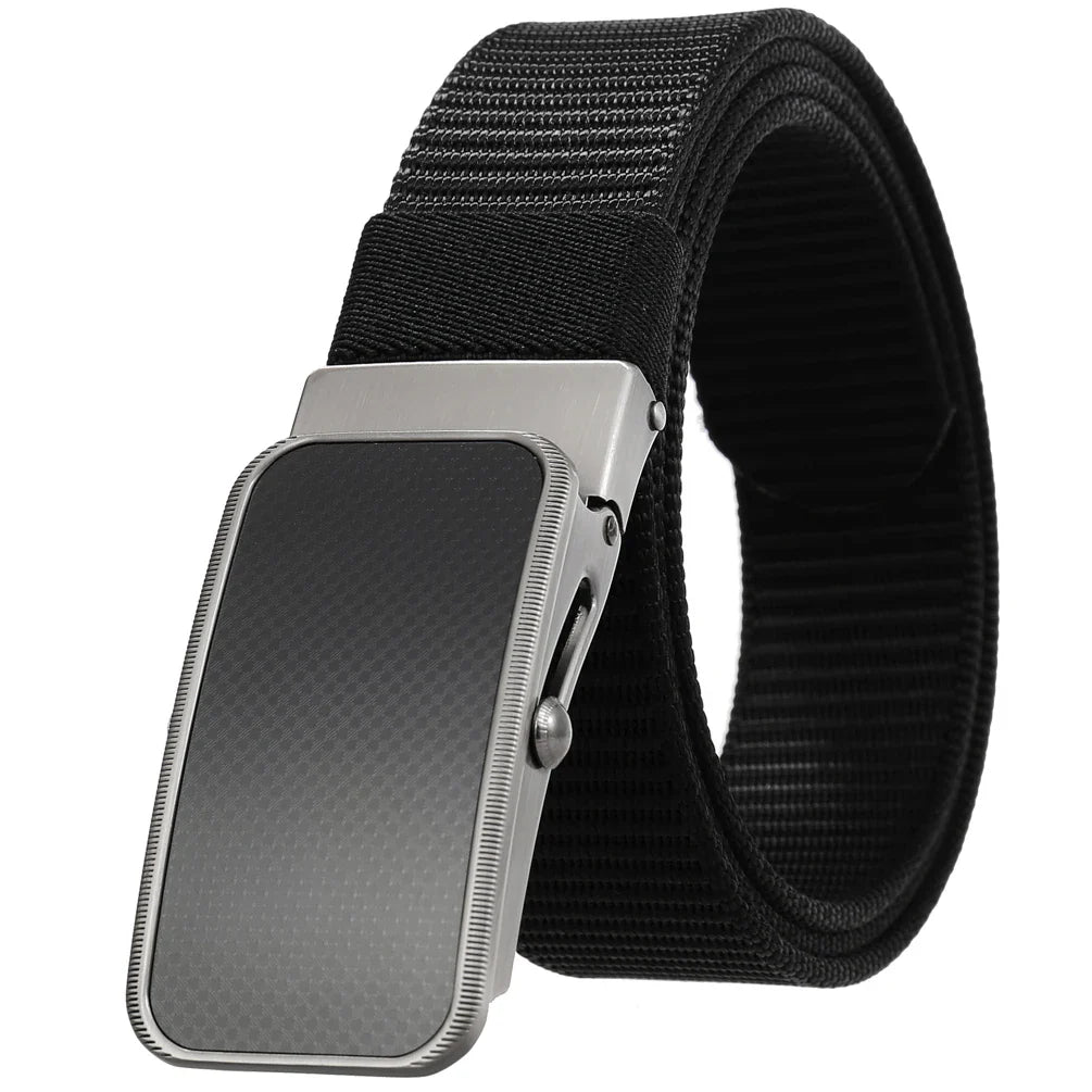KTX-863827 Nylon Braided Men's Belt - Adjustable and Durable Stylish Accessory