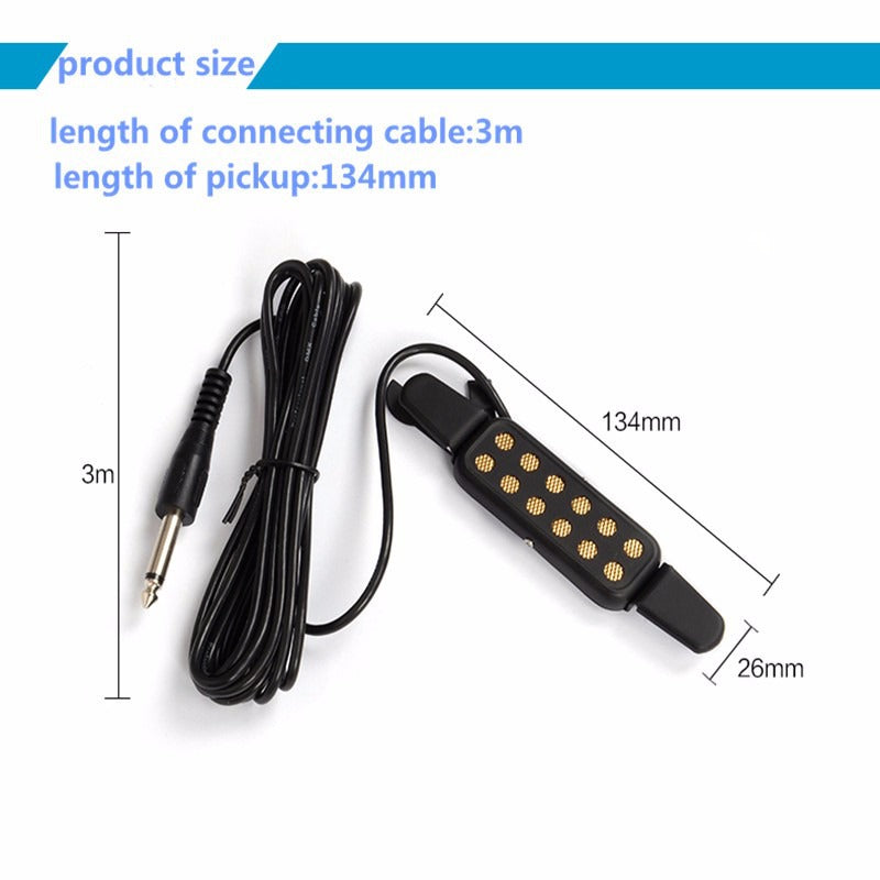 KTX-387667 Acoustic Guitar Pickup for Enhanced Performance and Sound Clarity