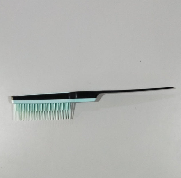KTX-864019 Fluffy Shaped Styling Comb - ABS Material, 20cm, Available in Yellow, Blue, Red, White, Green