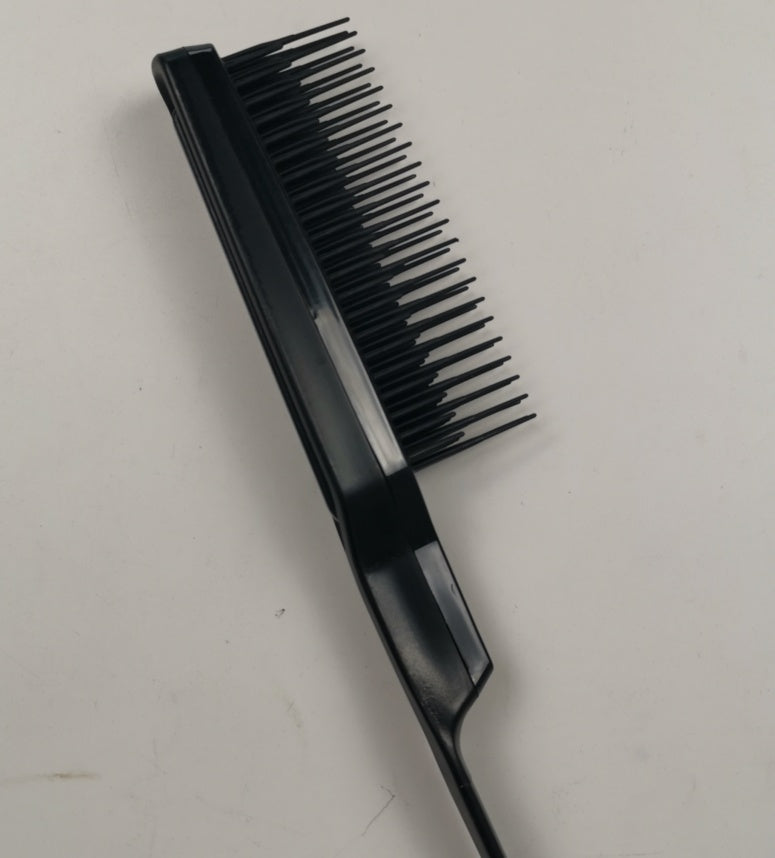 KTX-864019 Fluffy Shaped Styling Comb - ABS Material, 20cm, Available in Yellow, Blue, Red, White, Green