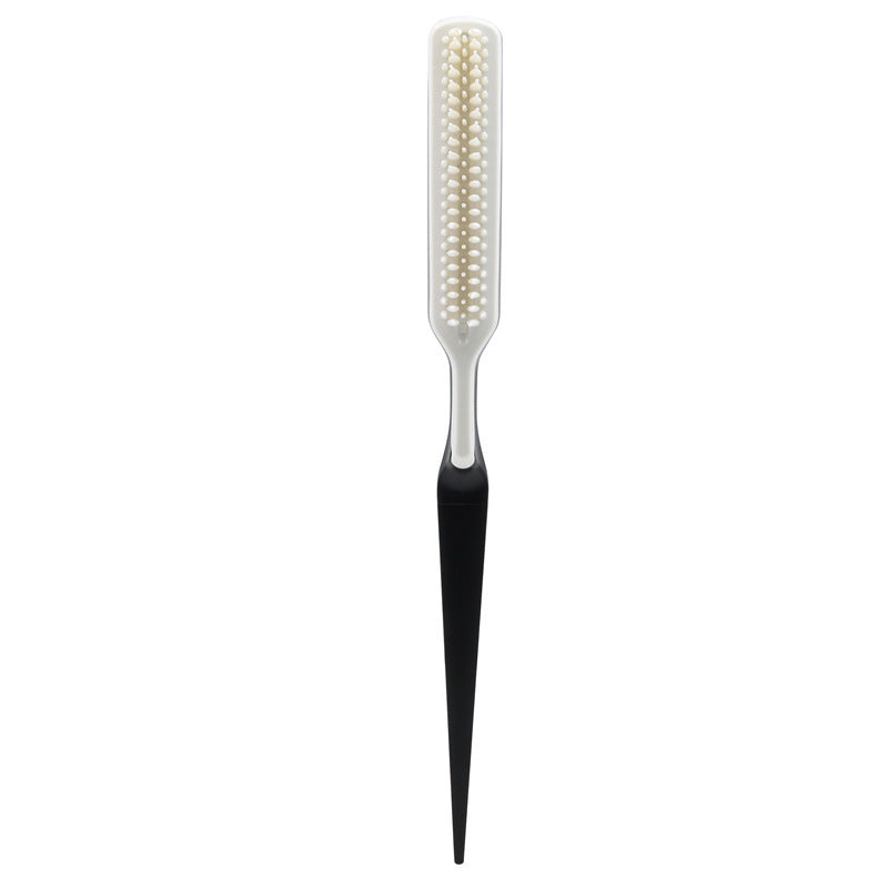 KTX-864019 Fluffy Shaped Styling Comb - ABS Material, 20cm, Available in Yellow, Blue, Red, White, Green