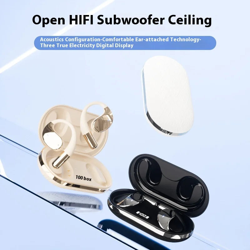 KTX-854227 Q39 Wireless Bluetooth Earphones with AI Translation and Long-Wear Comfort