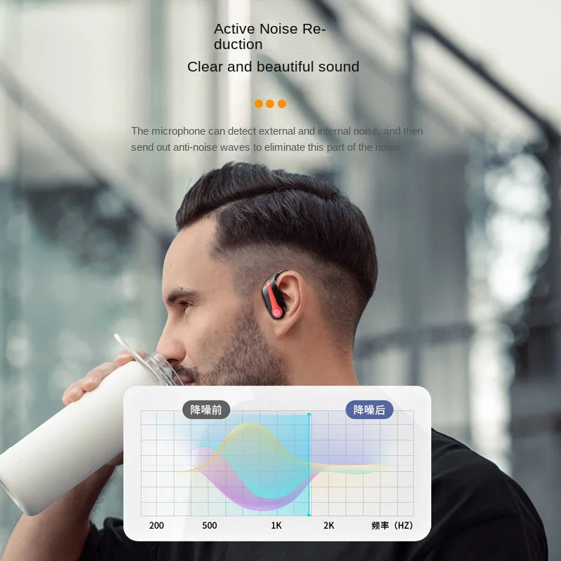 KTX-640659 Cross-Border Q63 TWS In-Ear Wireless Headset with Noise Reduction and LED Light for Sports and Business