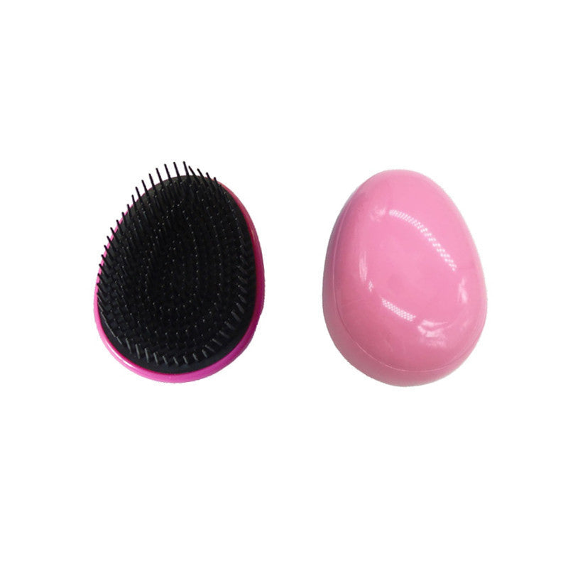 KTX-304339 Smooth Black ABS Massage Comb for Easy Hair Styling
