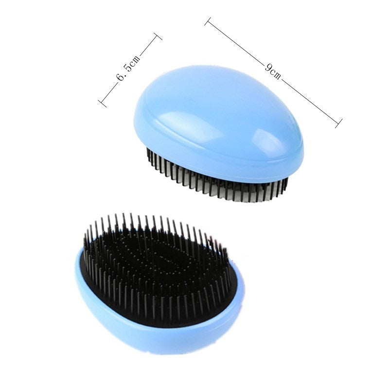 KTX-304339 Smooth Black ABS Massage Comb for Easy Hair Styling