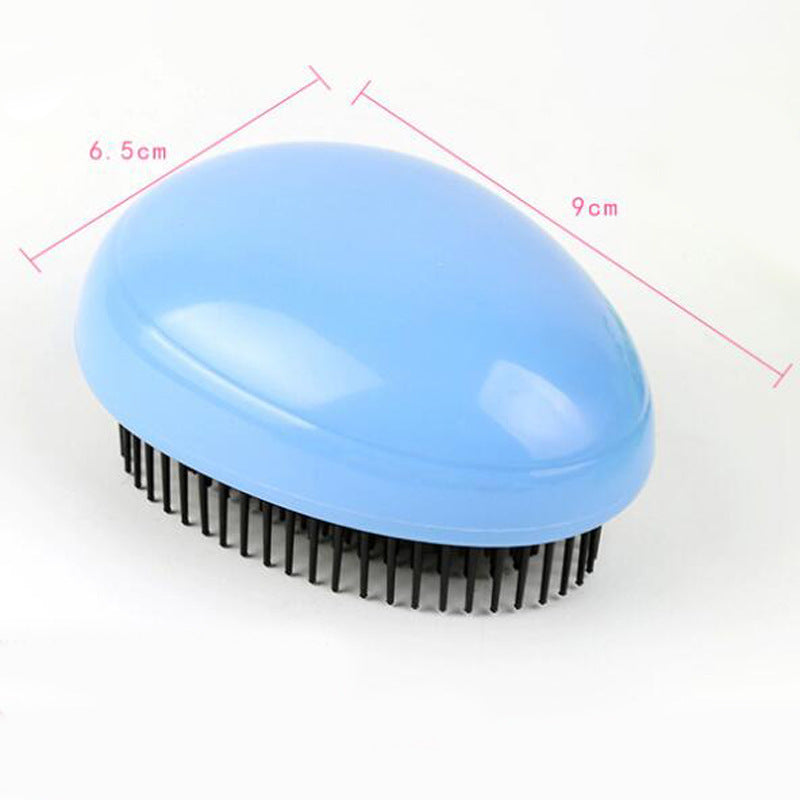 KTX-304339 Smooth Black ABS Massage Comb for Easy Hair Styling