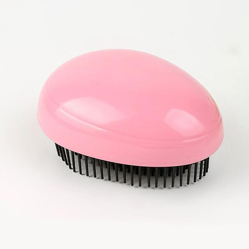 KTX-304339 Smooth Black ABS Massage Comb for Easy Hair Styling