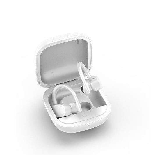 KTX-165267 Wireless Bluetooth TWS Headset with Power Display, Voice Control, and Multi-Point Connection - Stereo Earbuds, Black or White