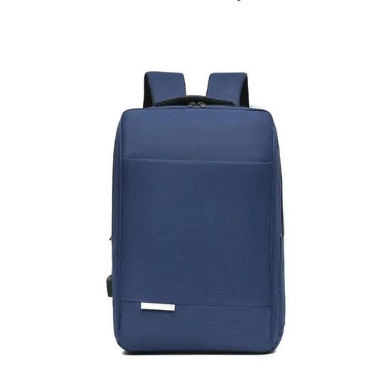 KTX-096019 Customizable Waterproof Laptop Backpack with USB Charging Port for Men, Polyester Business Rucksack with Zipper Closure