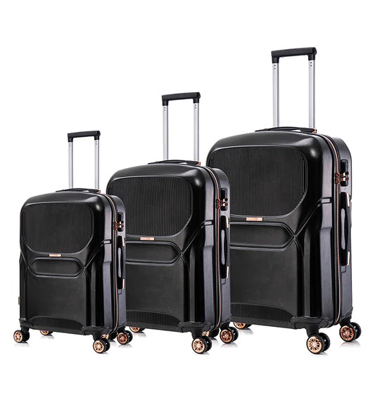 KTX-898579 Rolling Luggage Set with 4 Wheels and Customisable Tags