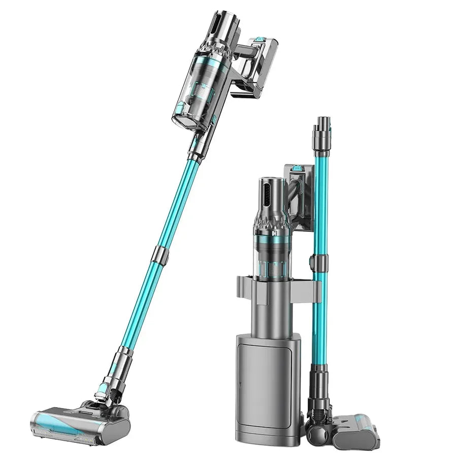 KTX-166675 High Efficiency Stick Vacuum Cleaner with Dust Collection Station for Home and Car Use, 450W/34000Pa