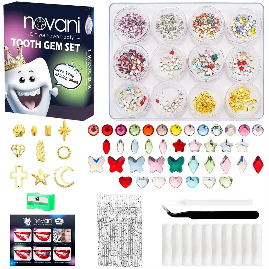 JMT-402890 Trendy Tooth Gem Kit for Creative Dental Art Decoration