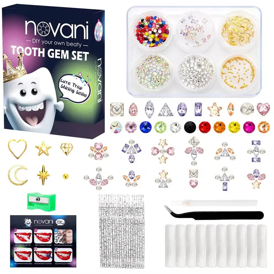JMT-402890 Trendy Tooth Gem Kit for Creative Dental Art Decoration