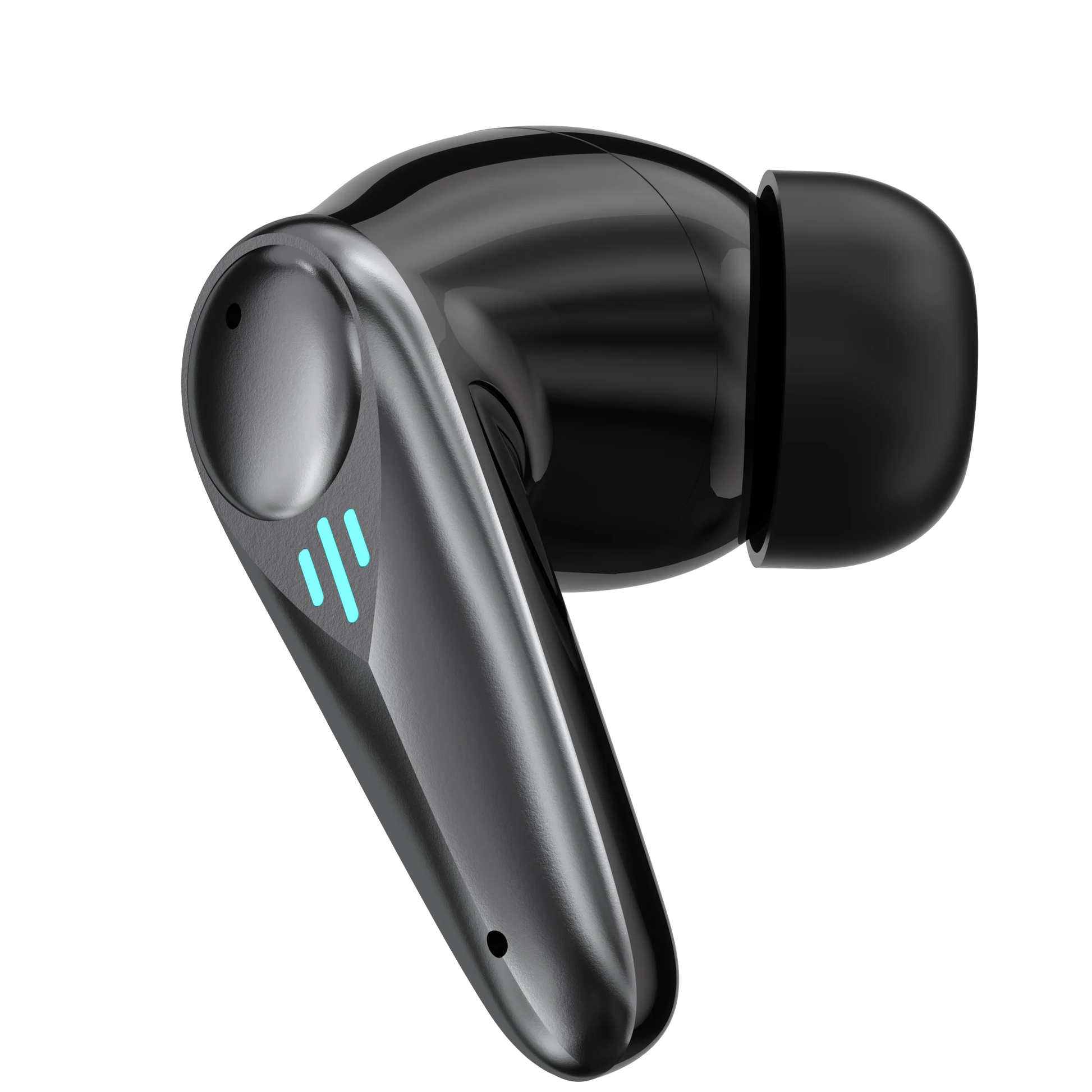 KTX-412435 YX37 TWS Bluetooth Earphones with ENC and ANC, In-Ear Gaming Earphones with No Latency Delay and LED Battery Indicator