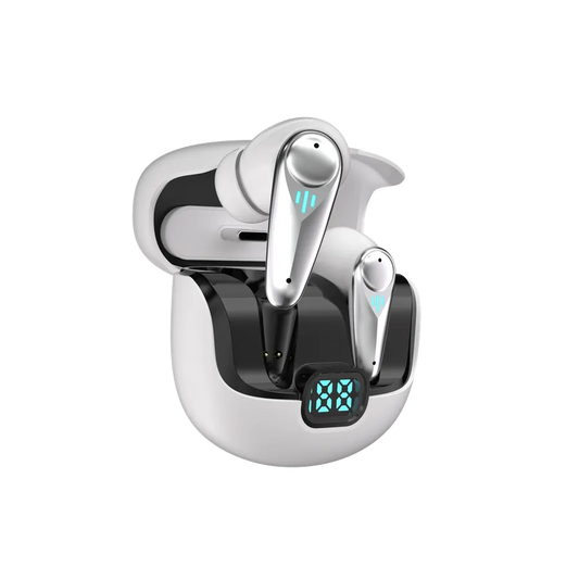 KTX-412435 YX37 TWS Bluetooth Earphones with ENC and ANC, In-Ear Gaming Earphones with No Latency Delay and LED Battery Indicator