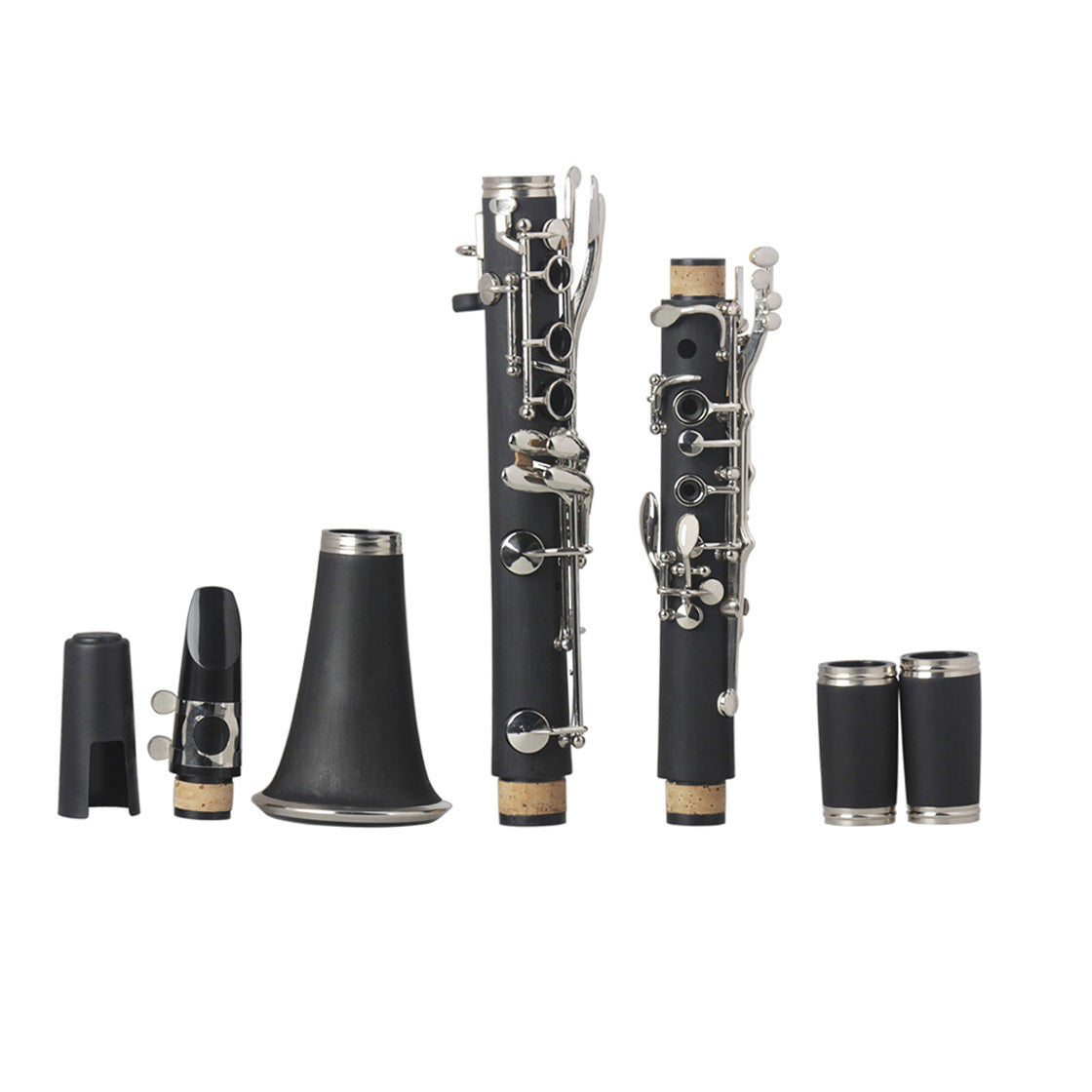 KTX-910803 Bakelite Nickel-Plated 17-Key Clarinet for Beginners